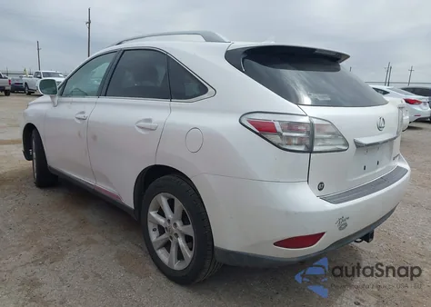 2011 Lexus Rx 350 from USA, damaged, VIN 2T2BK1BA3BC101858